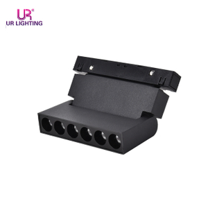 Dritte Generation kreisförmiger Linsen faltbar schwarz magentischer Streckgrill Light 6W C129